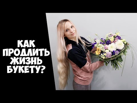 Видео: КАК ПРОДЛИТЬ ЖИЗНЬ БУКЕТУ ЦВЕТОВ?
