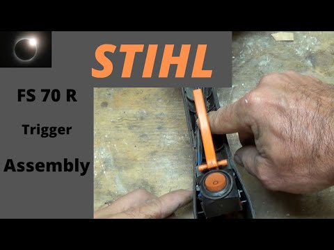 Видео: Узел триггера STIHL FS 70 R