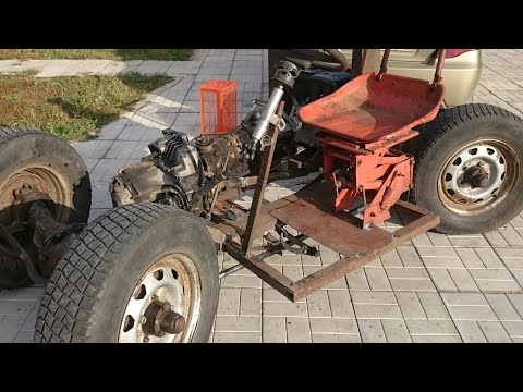 Видео: Строю  из хлама "MANITOU" трансмиссия