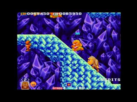 Видео: MAME - Полное прохождение игры Toki (TAD Corporation 1989)