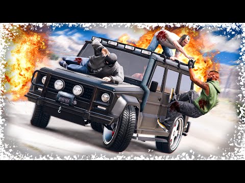 Видео: Жынданған Джонни көлік ұрлады! (GTA V)