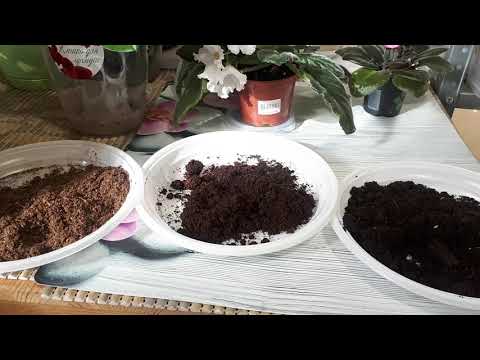 Видео: Готовим грунт для пересадки Фиалок! Как обеззаразить?