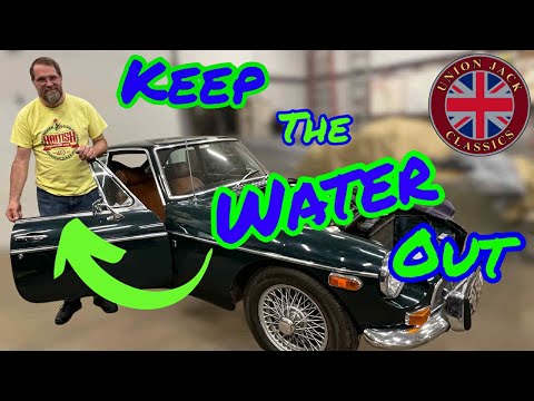 Видео: Как заменить верхние уплотнители дверей MGBGT и MGCGT (руководство в реальном времени)