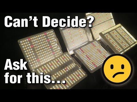 Видео: Spider Farmer, Maxsisun, Mars Hydro — сравнение светодиодных фитоламп начального уровня, отчёты о...