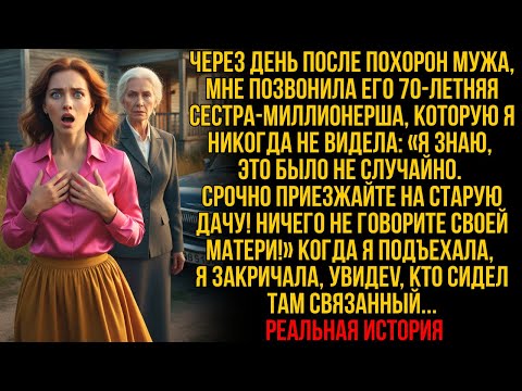 Видео: Через день после ПОХОРОН мужа, его 70-летняя сестра-миллионерша ПОЗВОНИЛА мне: «Вы знайте ПРАВДУ!»..