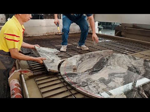 Видео: Красота производственного процесса | Мрамор × Металл