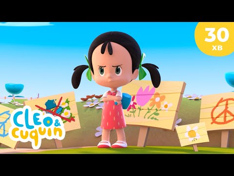 Видео: Клео та Кукiн 🌺 В полоні квітів  🌼 Улюблені дитячі мультики 🎬 Cleo & Cuquin