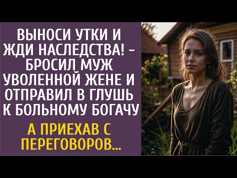 Видео: Выноси утки, жди наследства - бросил муж и послал в глушь к больному богачу… А приехав с переговоров