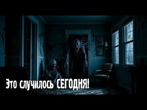 Видео: Это случилось СЕГОДНЯ!  Страшные  Мистические  Творческие истории  Хоррор