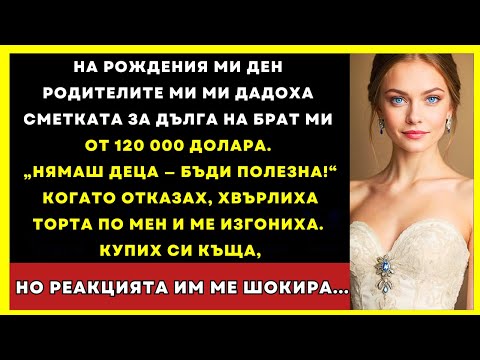 Видео: На Рождения Ми Ден Родителите Ми Ми Дадоха Сметка За Дълга на Брата – 240 000 Лв. Когато Отказах...
