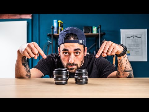 Видео: Fujinon 35mm f1.4 против Fujinon 35mm f2 — ЛУЧШИЕ объективы в линейке?