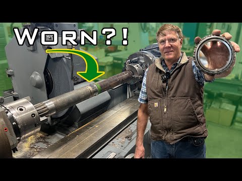 Видео: Мы отремонтировали изношенный полуось 4230 John Deere!