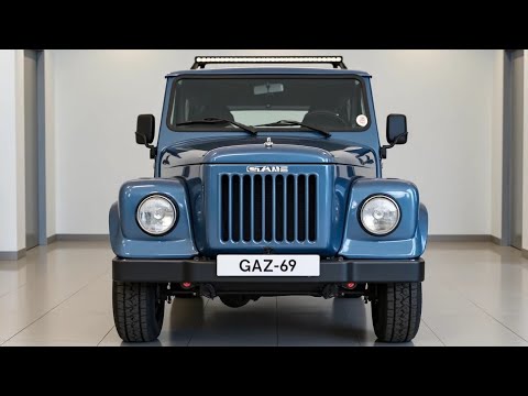 Видео: ЛЕГЕНДА ВЕРНУЛАСЬ! 🔥 Новый GAZ-69 Restomod — классика СССР в современном исполнении!