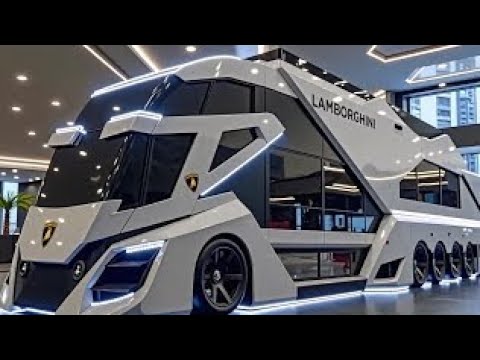 Видео: 2026 Lamborghini Bugatti Mercedes Motorhome — Дом Будущего на Колёсах! Это Не Автомобиль, а Космиче