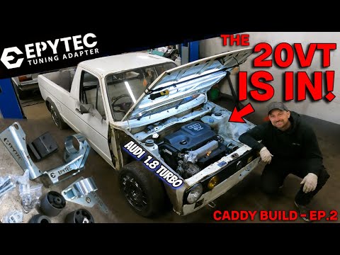 Видео: Эп.2 20-вольтовый турбодвигатель Caddy установлен на креплениях EPYTEC!