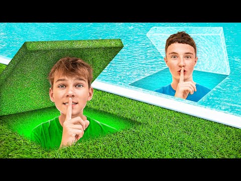 Видео: Мы Построили 5 СЕКРЕТНЫХ КОМНАТ! Ты Никогда их Не Найдёшь!
