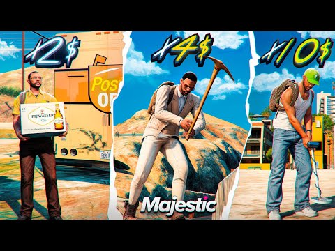 Видео: КАК ЗАРАБОТАТЬ после ОБНОВЛЕНИЯ РАБОТ на Majestic RP - ГТА 5 РП