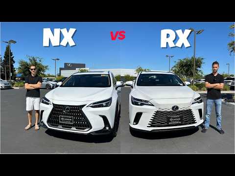 Видео: Lexus NX350 2026 против Lexus RX350 2025