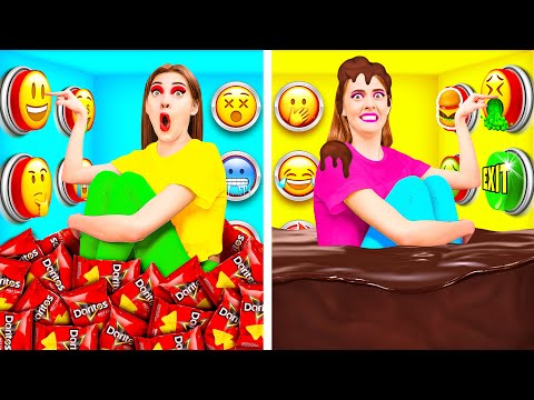 Видео: 1000 загадочных кнопок и только одна тебя спасет Челлендж #2 от RaPaPa Challenge