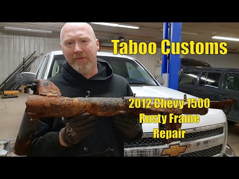 Видео: Ремонт ржавчины на раме Chevrolet 1500 2012 года — можно ли ее спасти?