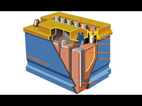 Видео: КАК УСТРОЕН АККУМУЛЯТОР АКБ