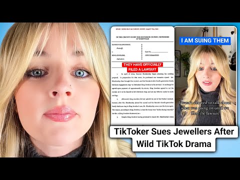 Видео: TikToker подал в суд на ювелирную компанию после дикой драмы