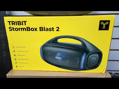 Видео: Tribit stormBox blast 2 мощный BOOM BOX 200W 🔥Обзор-распаковка ‼️Для заказа 🛒⬇️