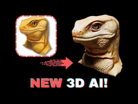 Видео: Невероятный 3D-моделирование с помощью искусственного интеллекта — YVO3D создаёт 4K-ресурсы