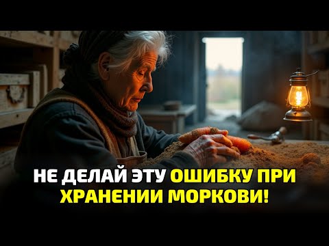 Видео: Не клади морковь в песок, пока не узнаешь ЭТО! Ошибка, из-за которой всё сгниёт!