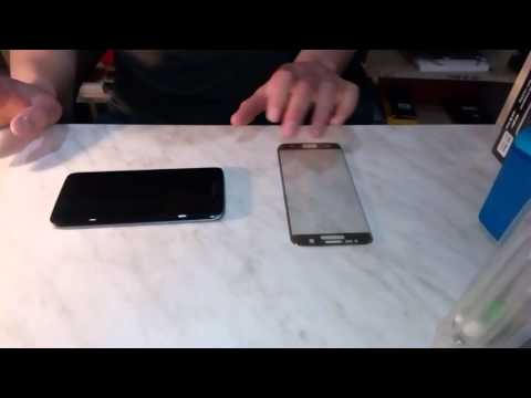 Видео: Как се поставя заоблен стъклен протектор за Samsung Galaxy S7 Edge(curved glass)