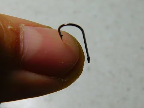 Видео: Як загострити гачок і перевірити гостоту на цалафані