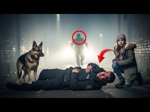 Видео: «Девушка с собакой спасла полицейского в тёмном переулке — дальше случилось чудо»