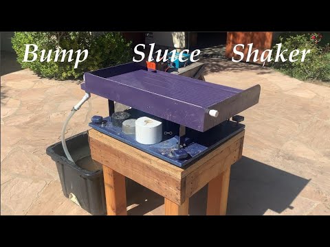 Видео: Золотой вибрационный стол Bump-Slice