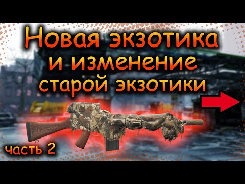 Видео: DIVISION 2 НОВАЯ ЭКЗОТИКА | СТРЕГА | НОЖНЫ ЦЕНТУРИОНА | РЕБАЛАНС СТАРОЙ ЭКЗОТИКИ | МОСКИТ | ПТС 22