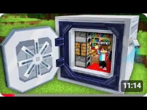 Видео: Я ПОСТРОИЛ БУНКЕР ВНУТРИ ГИГАНТСКОГО СЕЙФА В МАЙНКРАФТ | Компот Minecraft | Перезалив 