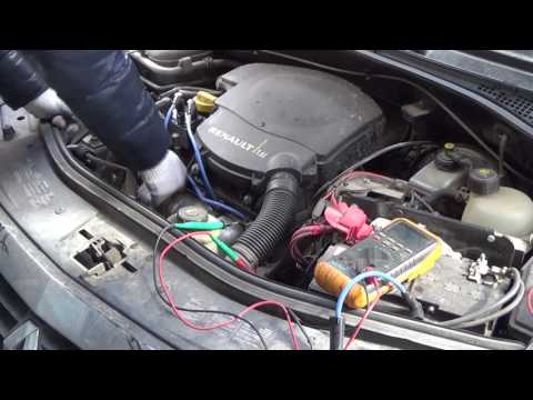 Видео: Рено Логан.Троит двигатель,меняю провода вв и синие лампы