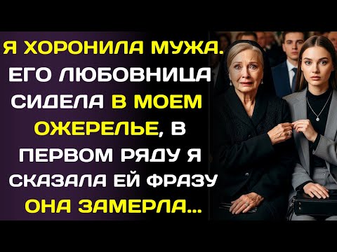 Видео: На похоронах мужа я увидела его секретаршу… в моём ожерелье.
