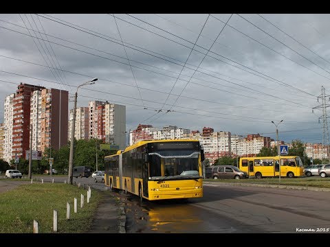 Видео: Троллейбус №30|Trolleybus №30 Вул. Кадетський гай - Вул. Милославська (2)