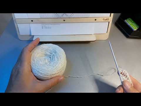 Видео: Теплая косынка с пришивными коймами  Часть 3