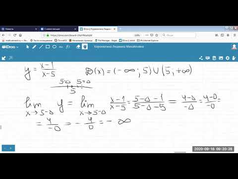 Видео: Математический анализ тема 4 Полное исследование функции одной переменной