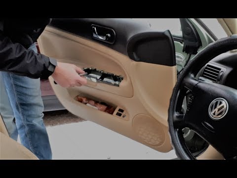 Видео: Виброизоляция дверной карты. Устранение скрипов и хрустов пластика VW Пассат Б5