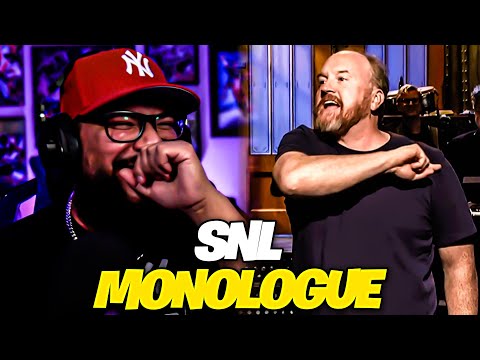 Видео: Первый раз смотрю монолог Луи Си Кея — реакция на SNL