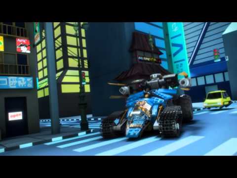 Видео: LEGO Ninjago - 70723 Внедорожник "Молния" и Робот Земли