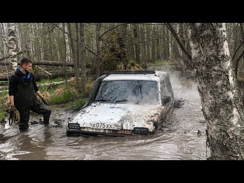 Видео: Оффроуд не для нивы, TLC80 и Wrangler на Laplander