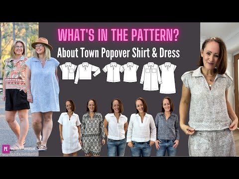 Видео: ЧТО В УЗОРЧИКЕ | Рубашка и платье About Town Popover | Скидка 15%