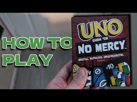 Видео: Как играть в Uno No Mercy (Краткое руководство)