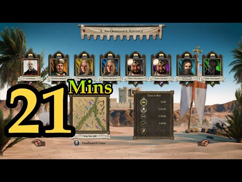 Видео: Гнетущее наступление – Тропа Шакала (DLC Миссия 4) | Stronghold Crusader Definitive Edition