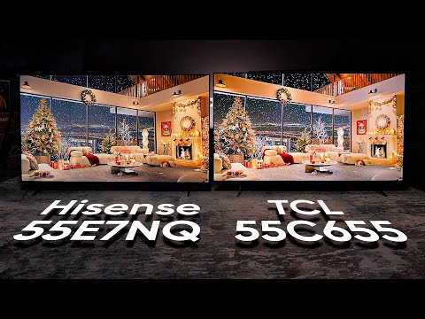 Видео: Порівняння TCL 55C655 vs HISENSE 55E7NQ. Так хто краще?!