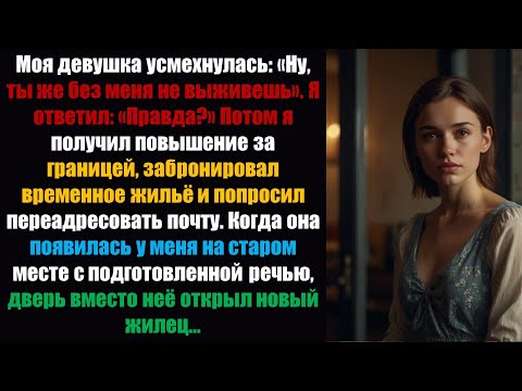Видео: Моя девушка усмехнулась: «Пожалуйста, ты бы без меня не выжила». Я ответил: «Правда?»