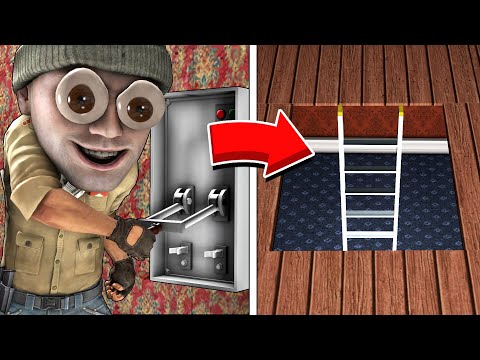 Видео: ЭТУ НЫЧКУ НЕВОЗМОЖНО НАЙТИ! УГАРНЫЕ ПРЯТКИ В CS:GO!